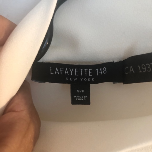 Classic Luxury Designer Lafayette 148 Mock Sleeveless Lined Tunic - Picture 4 of 4